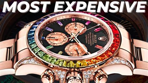 The Most Expensive Rolex Wristwatches Of All Time.